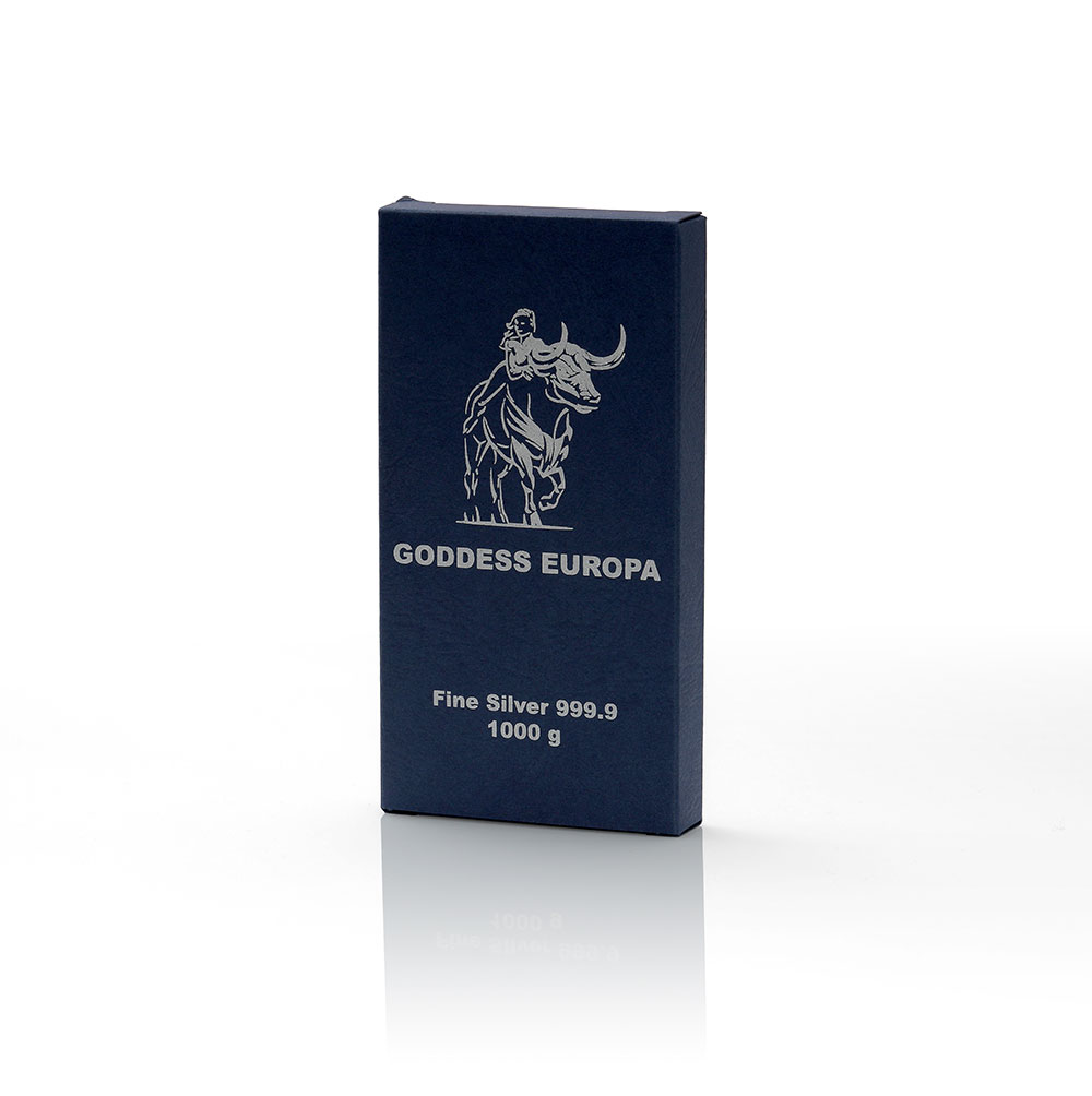 1 kg Silber Göttin Europa Münzbarren 2023