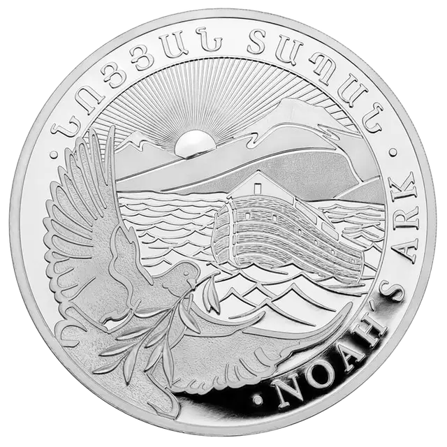 1 kg Silbermünze – Noah’s Ark – Umlaufware