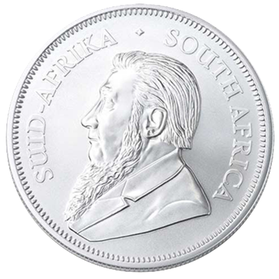 Krügerrand Silbermünze 1 Unze (Abgabe in Tubes á 25 Stk)