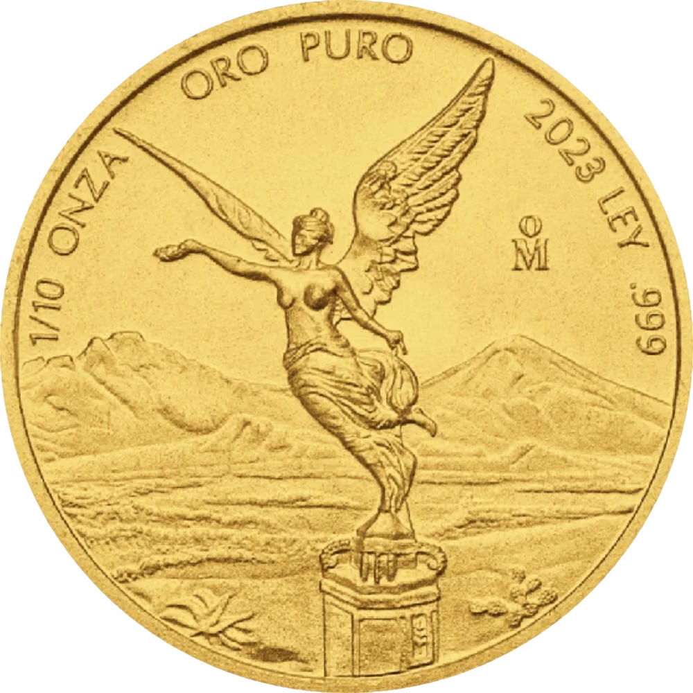 Mexiko Libertad 2023 Goldmünze 1/10 Unze (Auflage: 1.750)