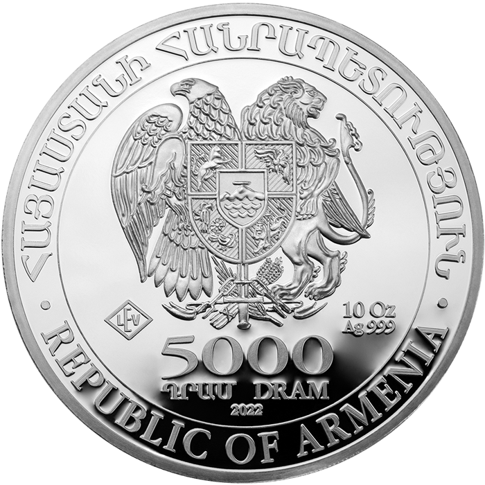 Arche-Noah-2022-Silbermuenze-10-Unzen-Voderseite